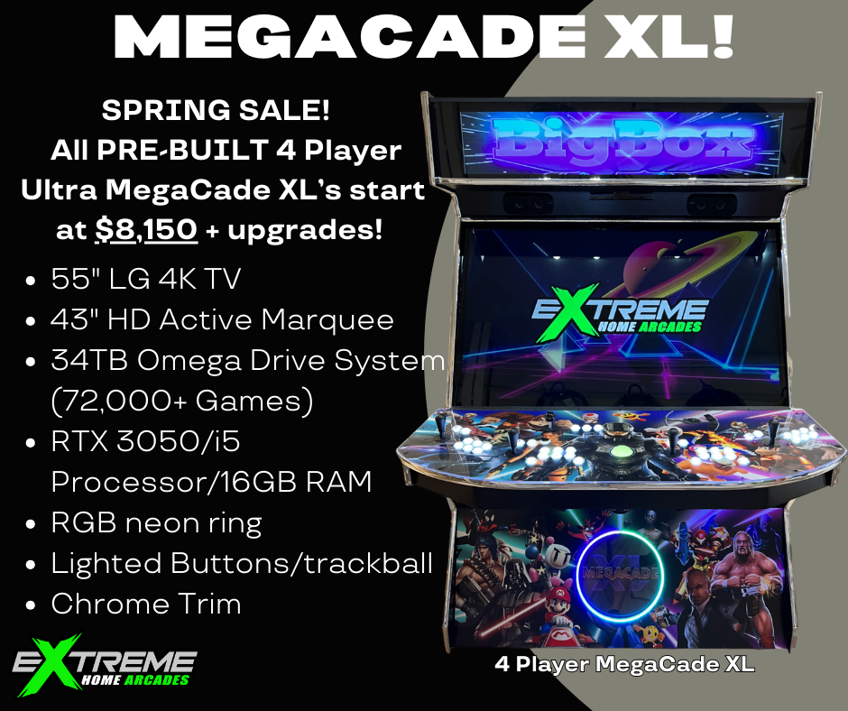 4 Player MegaCade XL