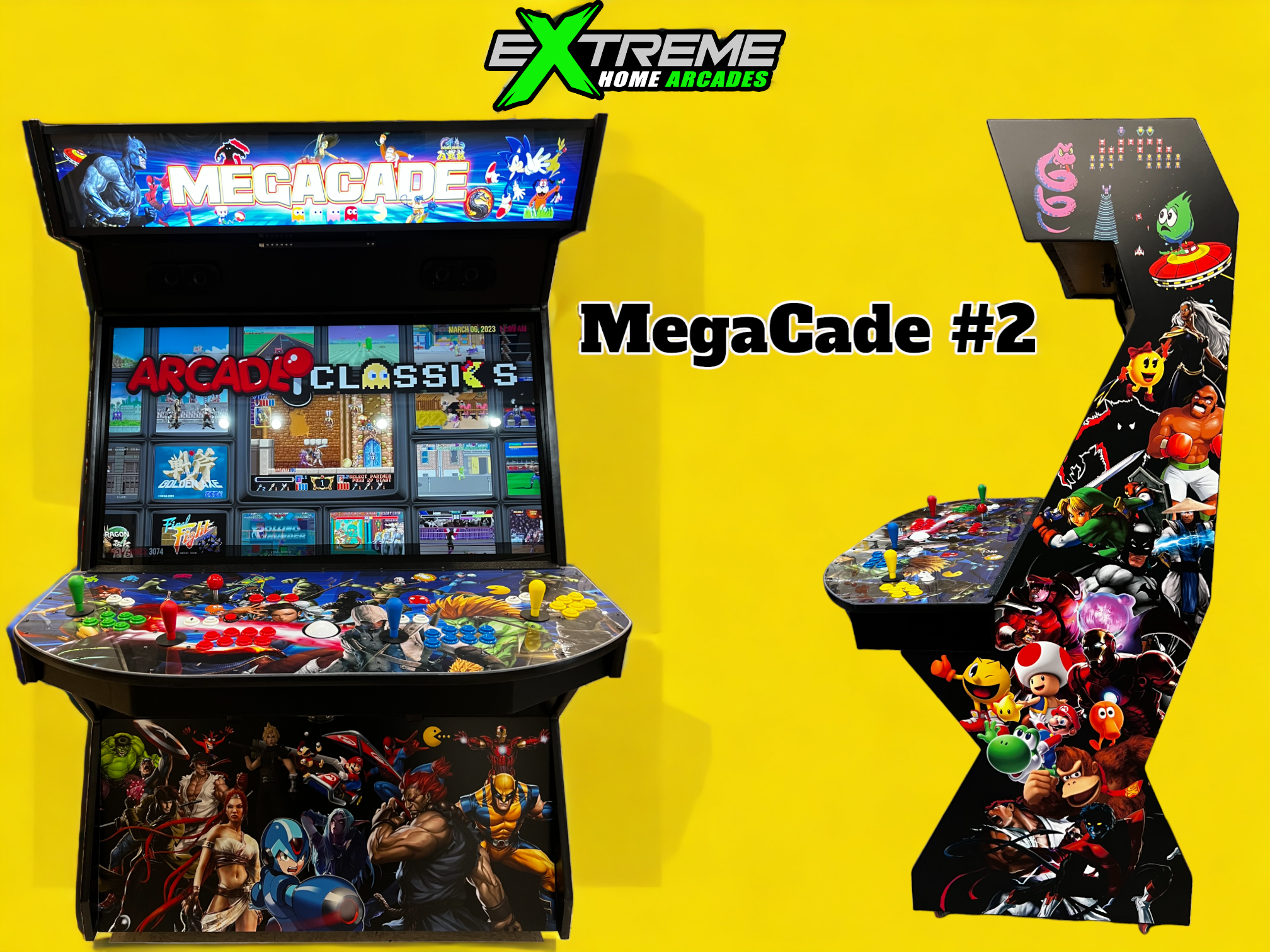 MegaCade #2 LANDING PAGE